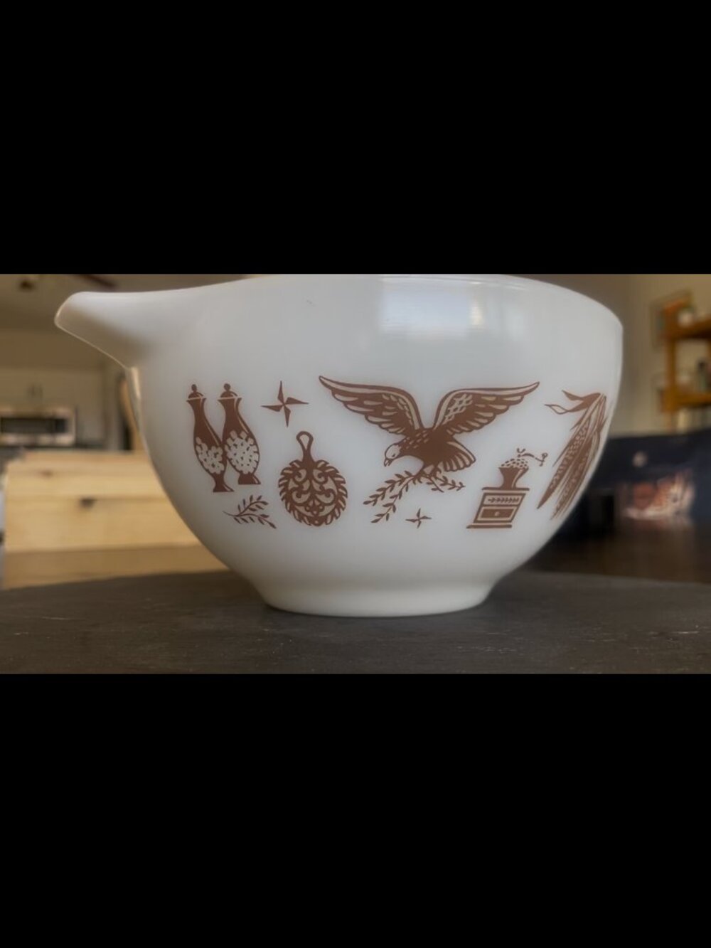 PYREX "Early American" Cinderella Bowl #441